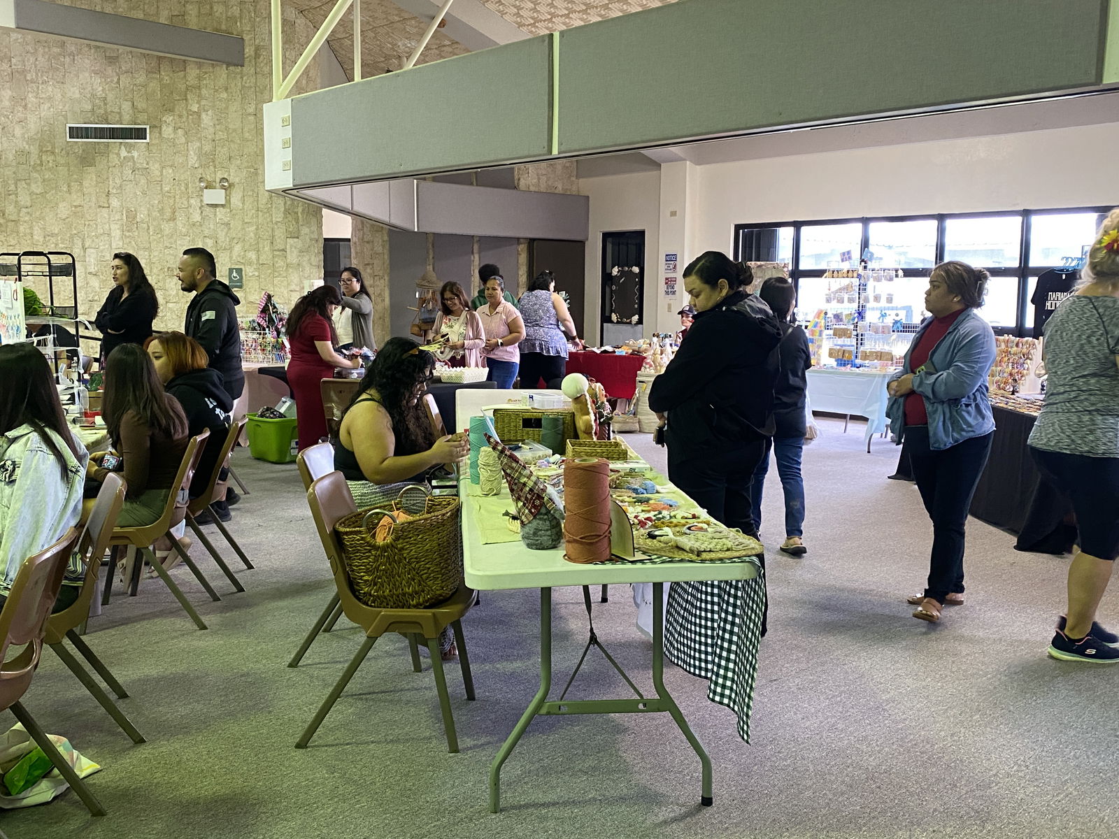 4th Annual Christmas Art Bazaar organizer Leila Staffler says 25 small business vendors participated in this year’s event.