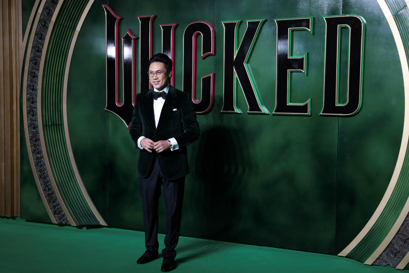 Director Jon M. Chu attends a premiere for the film "Wicked" in London, Britain, Nov. 18, 2024.