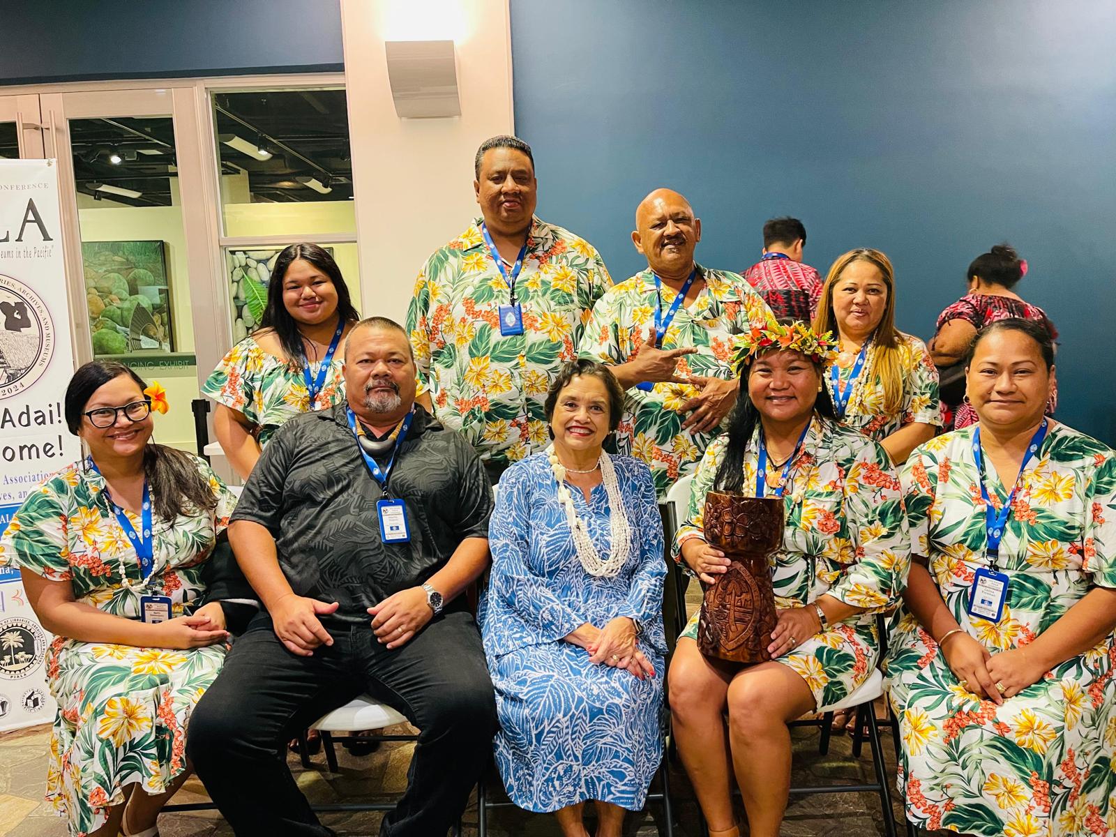 Team JKPL with Guam Gov. Lou Leon Guerrero at the 33rd Annual PIALA Conference in Hagåtña, Guam.