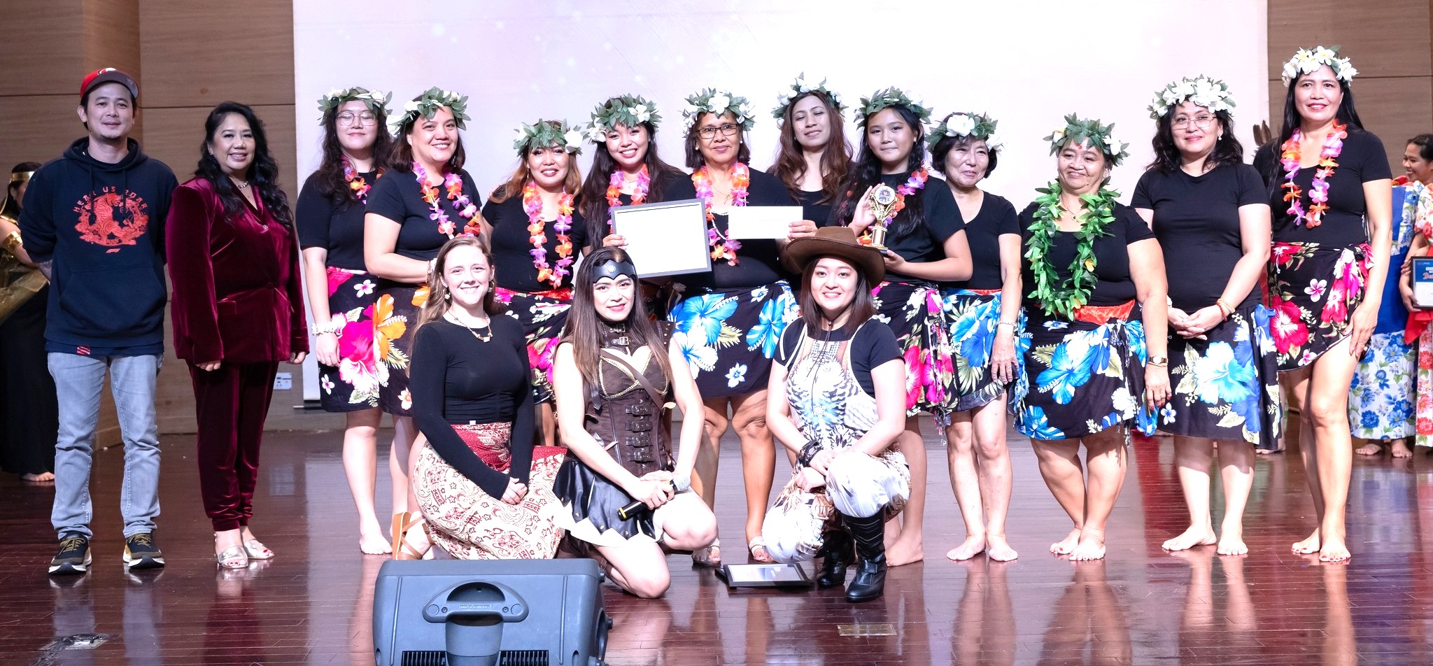 Second runner up: the M2 Marianas dancers.