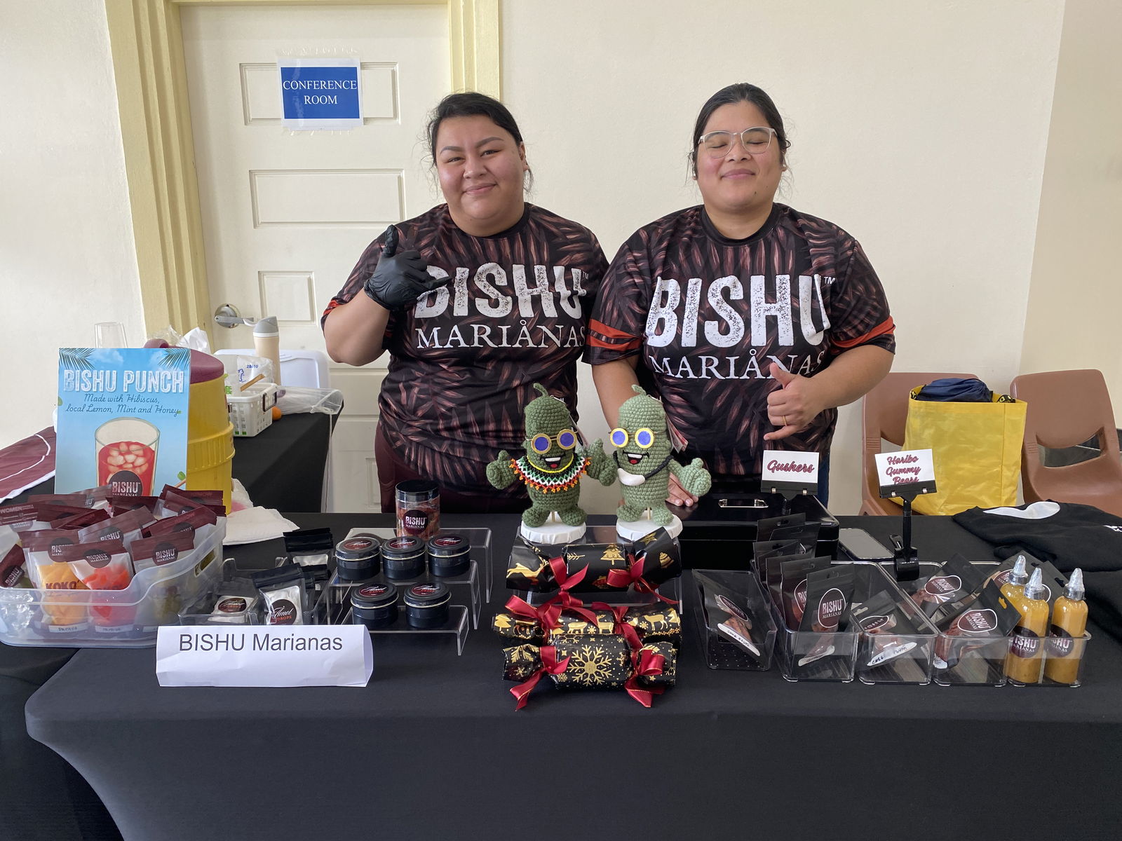 Cassie Deleon Guerrero, left, and Daisy Demapan.