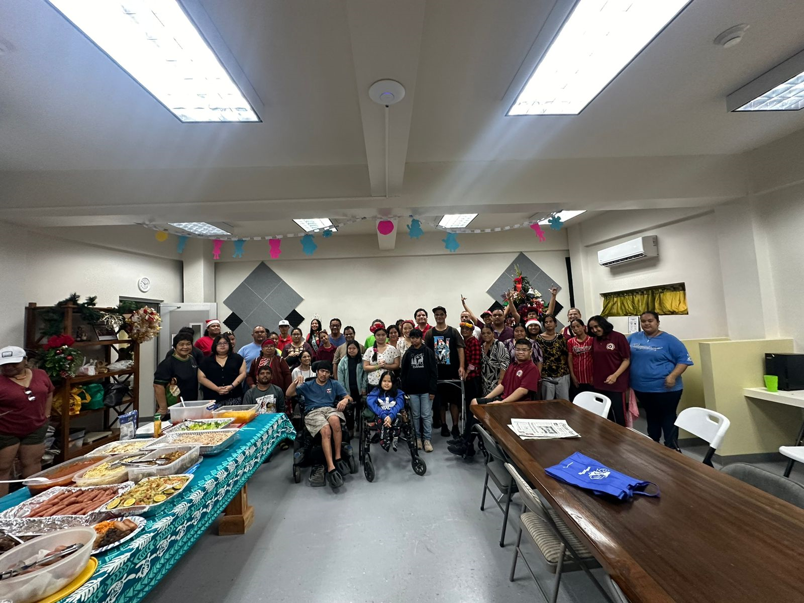 2024 Miss Earth Northern Marianas Heavenly Pangelinan at the Center for Living Independently.  