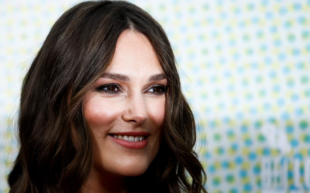 Keira Knightley looks on as she attends the European premiere of "Official Secrets" at the BFI London Film Festival 2019, in London, Britain, Oct. 10, 2019.