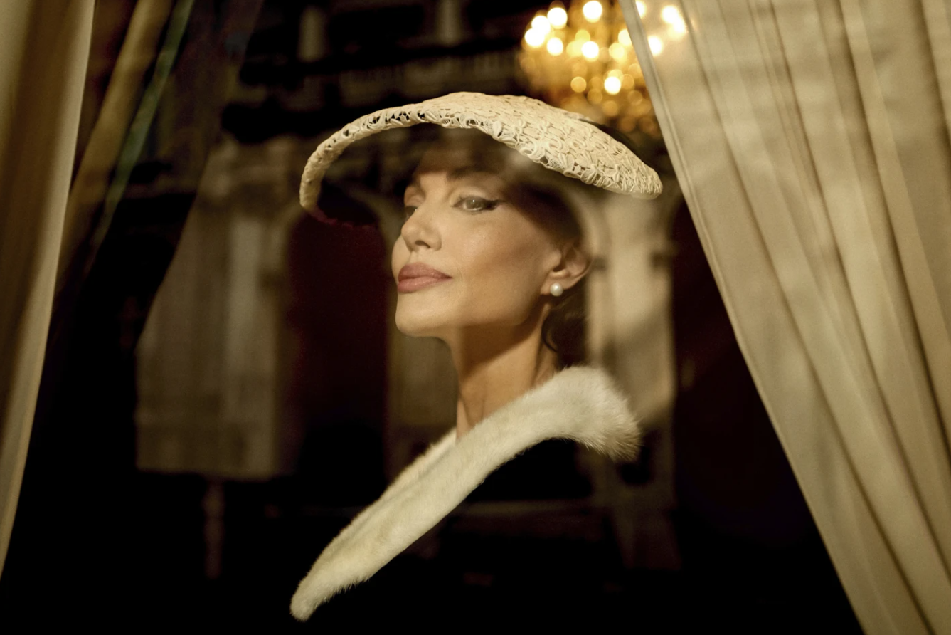 Angelina Jolie as Maria Callas in a scene from “Maria.”