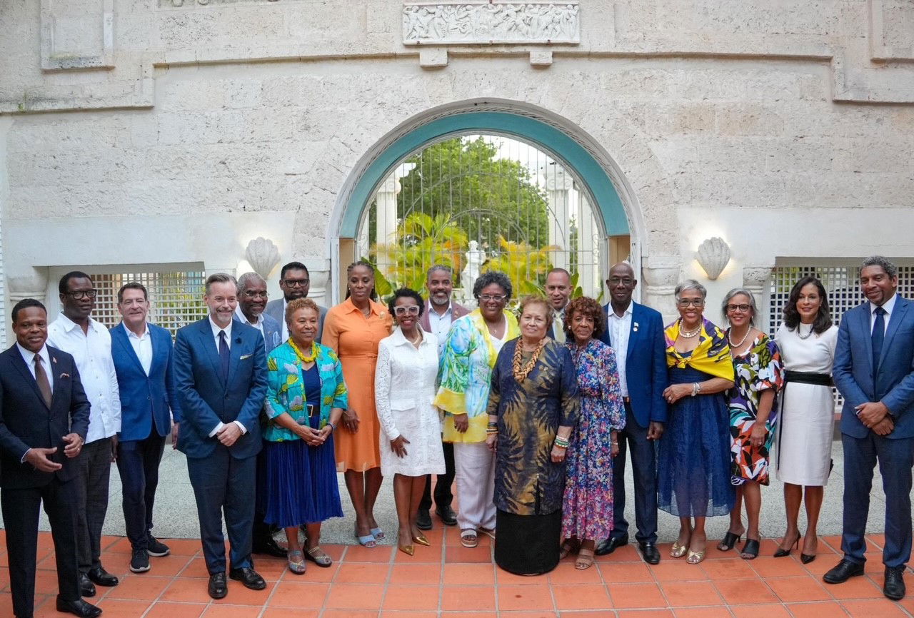 A U.S. Congressional Delegation in Barbados.