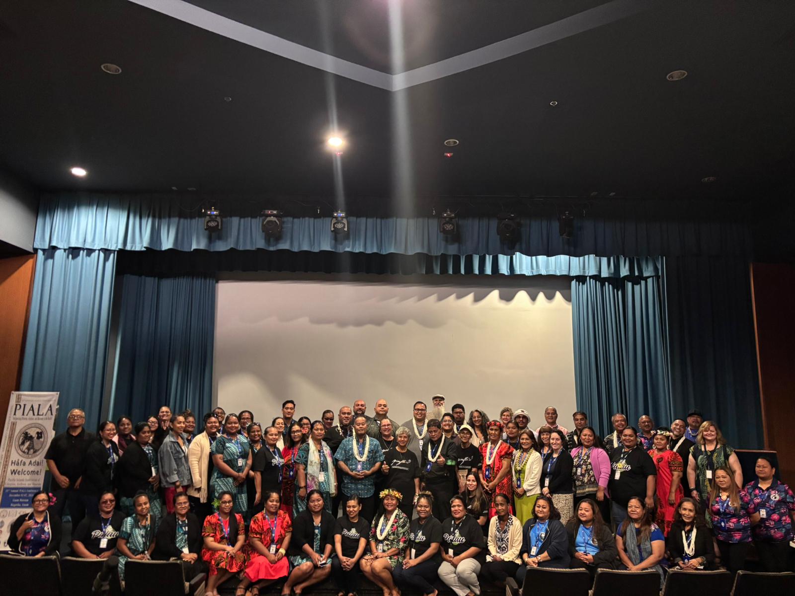The 2024 PIALA group photo at the Guam Museum in Hagåtña, Guam.