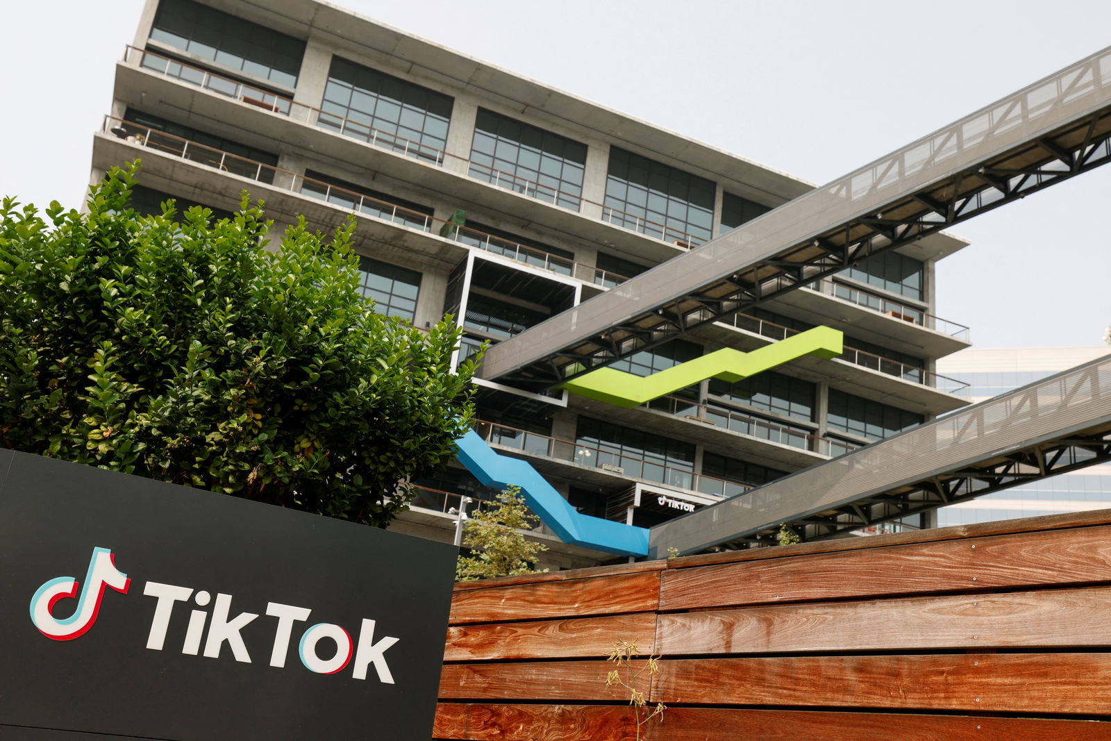 The U.S. head office of TikTok is shown in Culver City, California, Sept. 15, 2020.