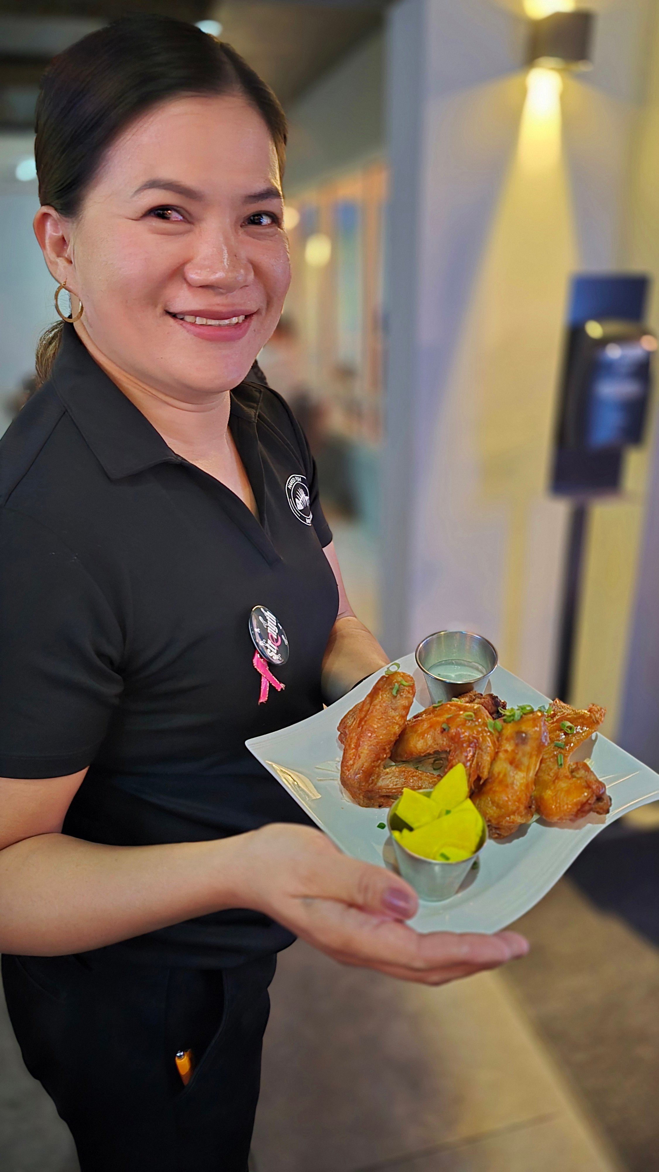Naked Fish Bar & Grill operation manager Rissa Viola.