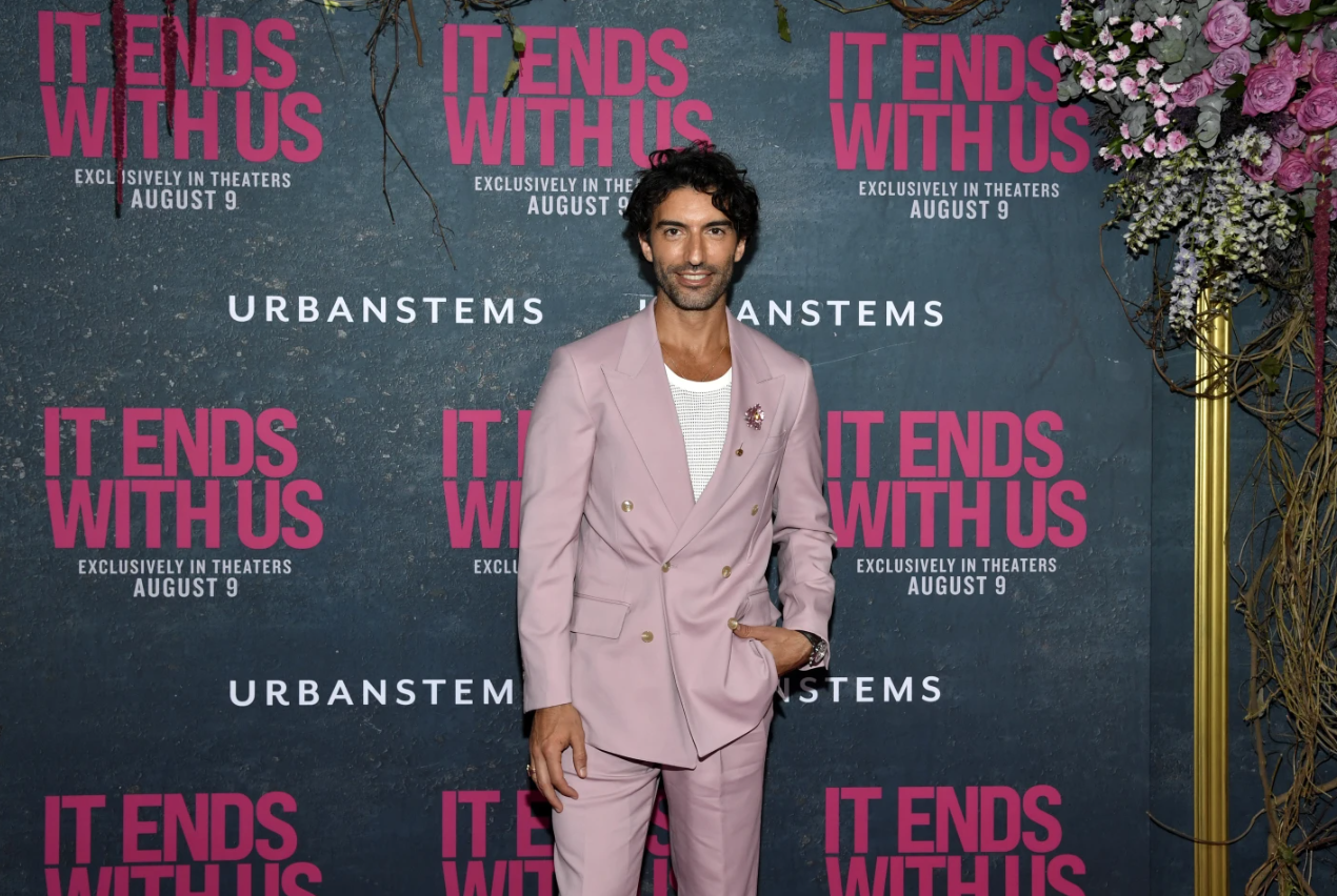 Justin Baldoni attends the premiere of "It Ends With Us" at AMC Lincoln Square on Aug. 6, 2024 in New York.