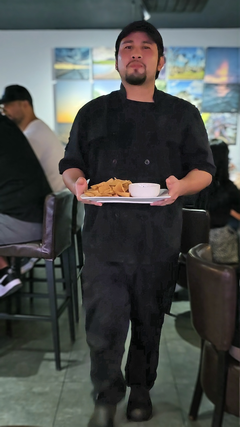 Naked Fish Bar & Grill Chef Bucky Manzanares.