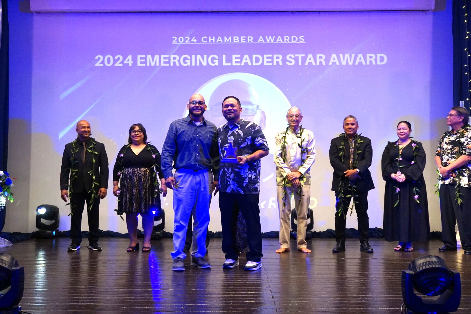 Paul Guerrero of IT&E is the 2024 Emerging Leader Star awardee.