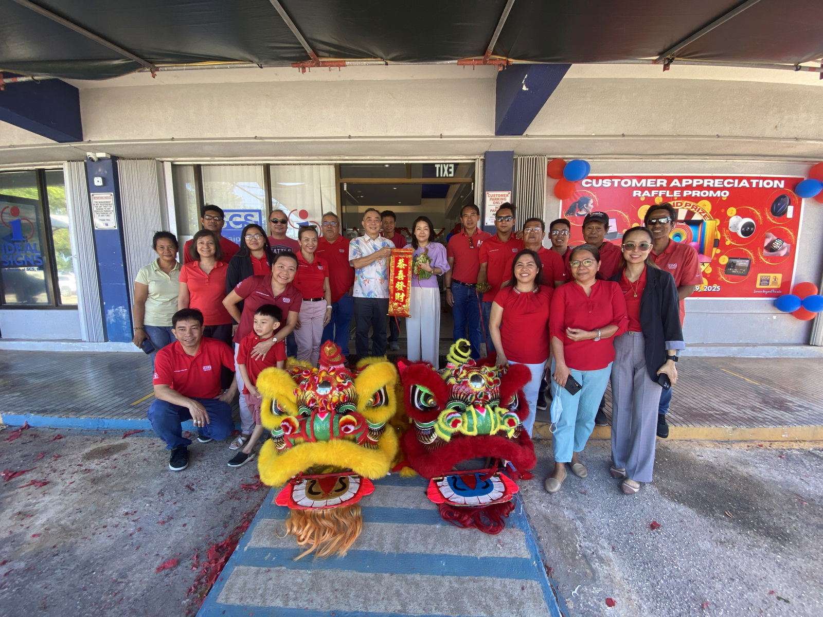 Saipan Computer Services showed its appreciation for customers with a raffle draw during its Chinese New Year celebration at its Garapan location.