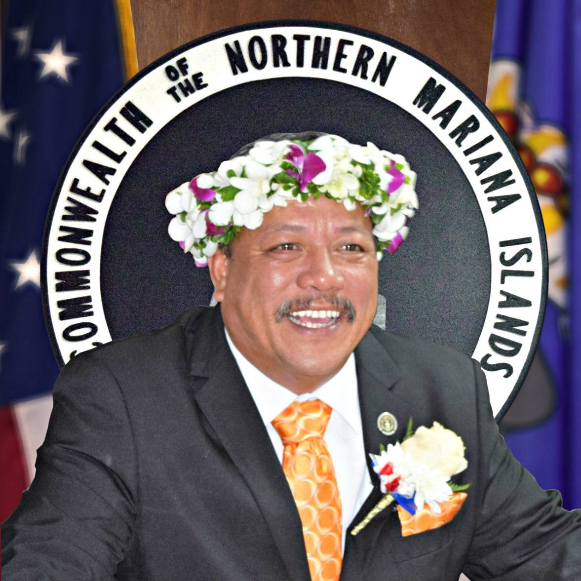 Tinian Mayor Edwin P. Aldan