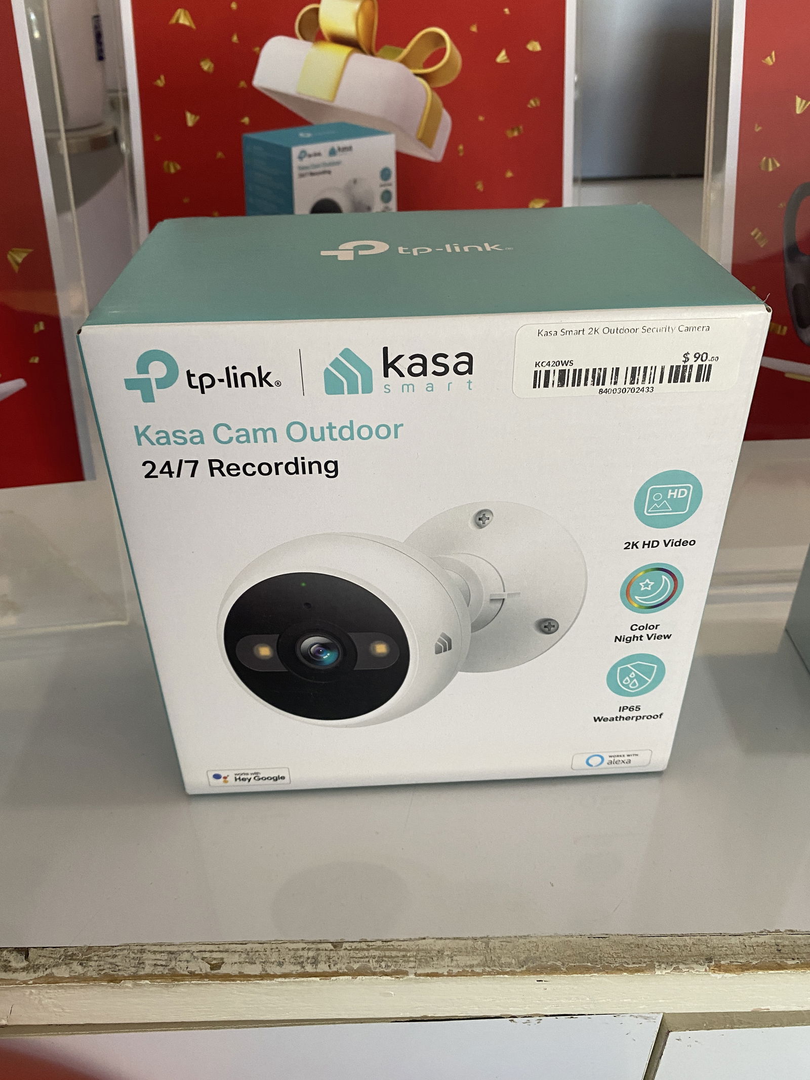 Some of the raffle prizes.