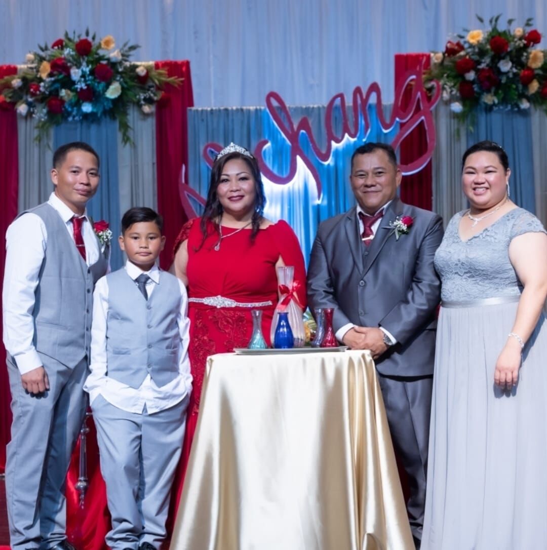 Wedding day, Chang and Alvin Iglesias                                                                                                     