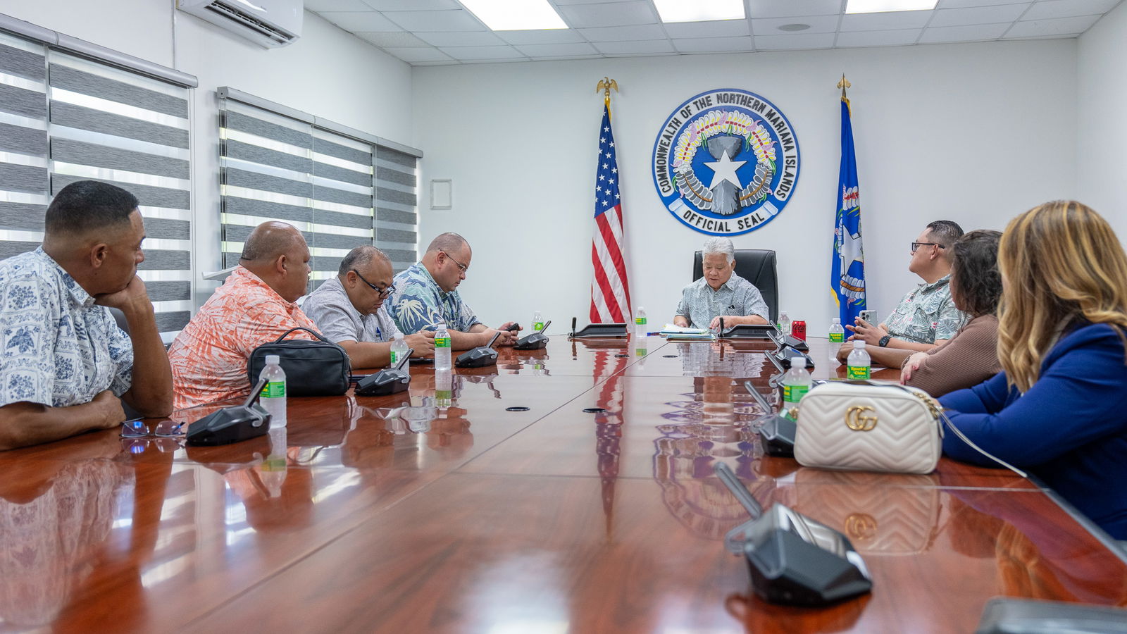 Gov. Arnold I. Palacios on Friday signed five bills into law.