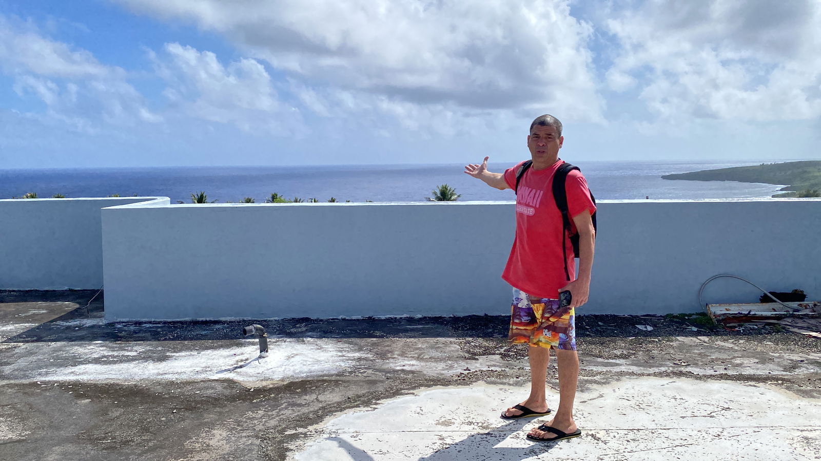 “Look at what God has given us — a beautiful ocean view — but this landlady has to take accountability and fix this building and the apartments,” says Daniel Durkin.