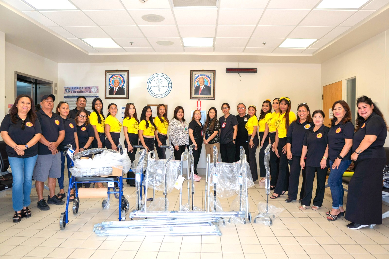 The 2025 “Gandang Pinay” beauty pageant candidates have donated medical equipment to the Commonwealth Healthcare Corp.’s Physical Therapy Department.