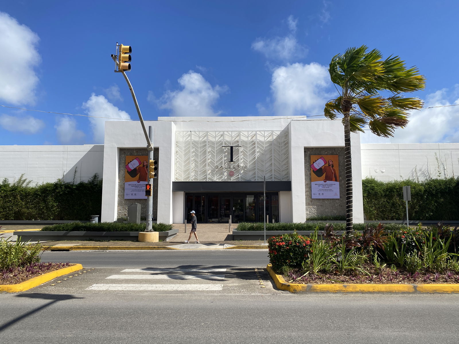 The T-Galleria store in Garapan is one of the island’s tourist attractions.