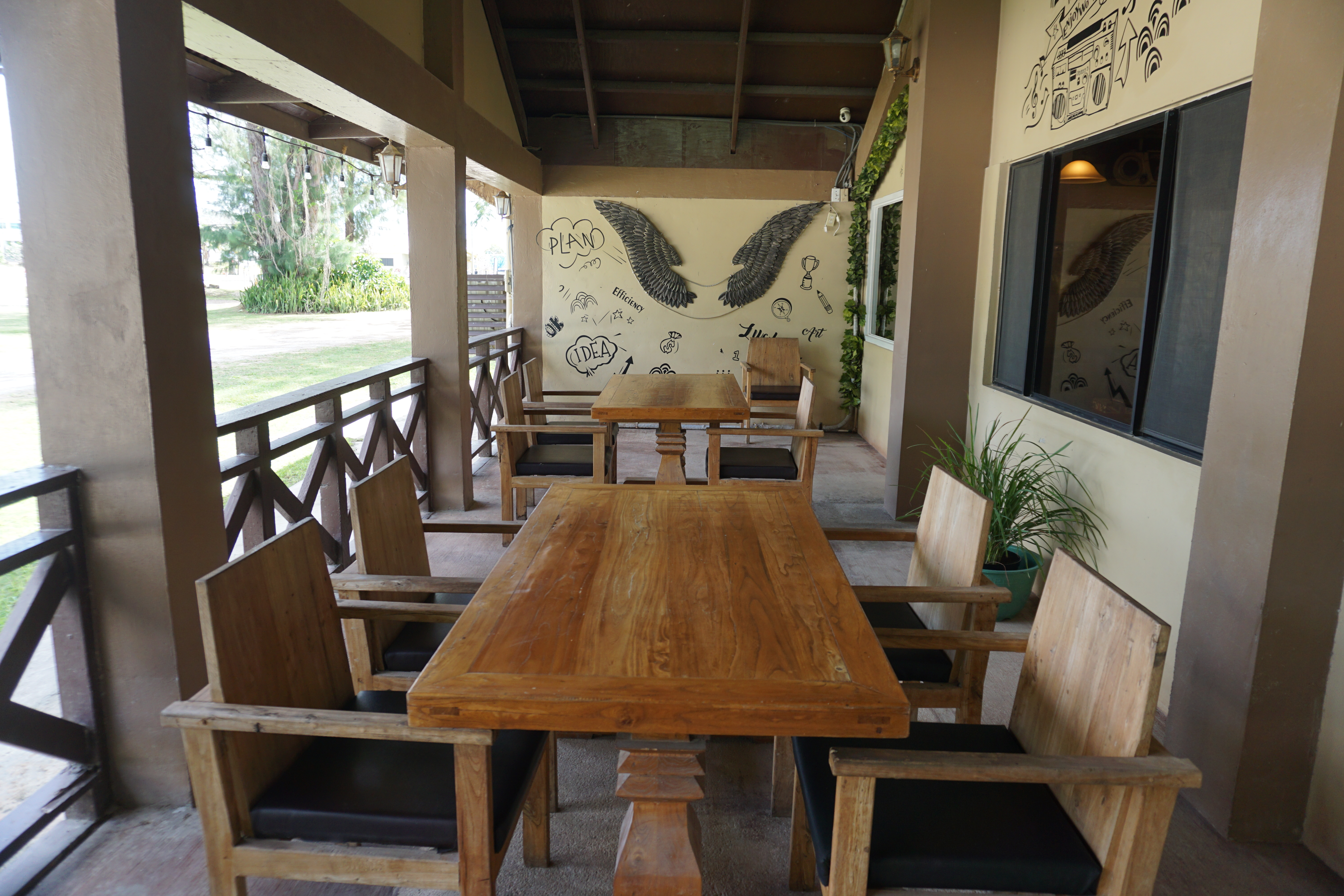 A view from the northern deck of 360 Beach Club.