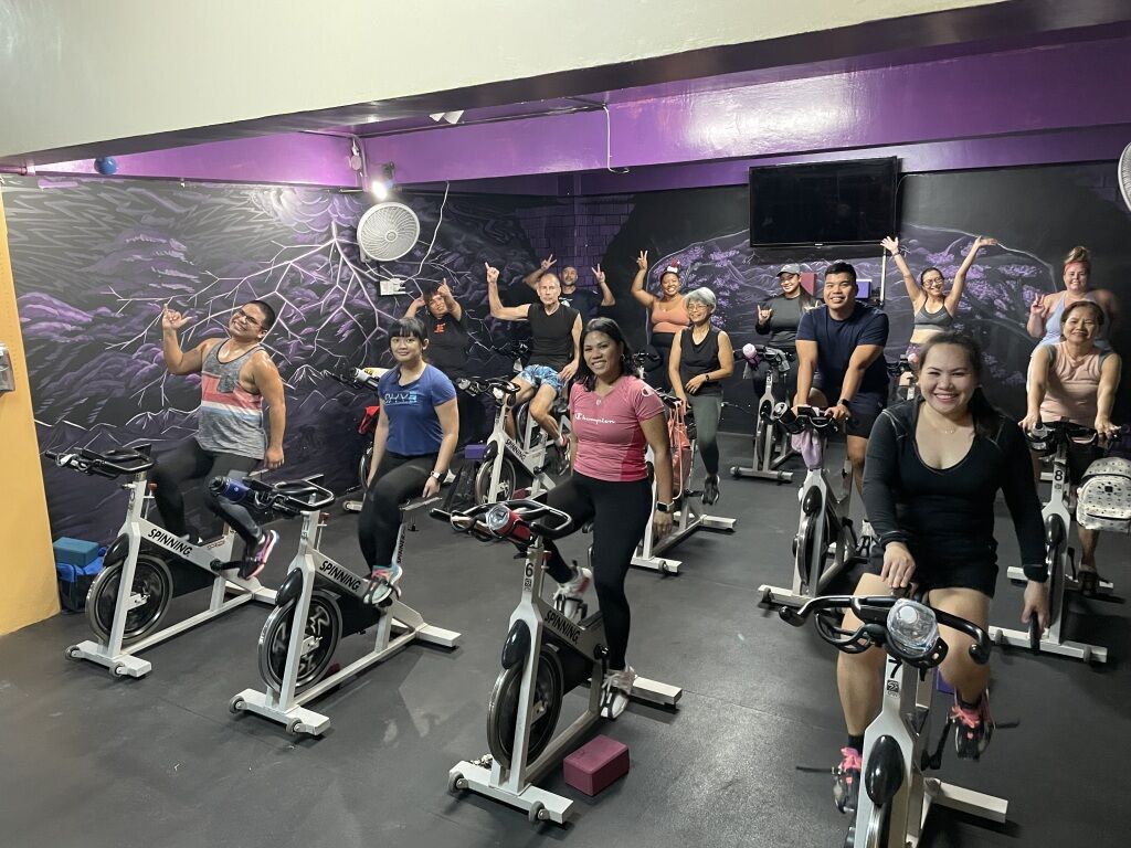 JP Camacho says his spin class has a "contagious" energy.