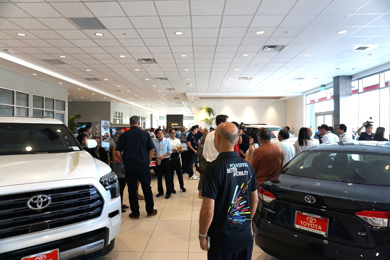 Inside AK Saipan's new facility.