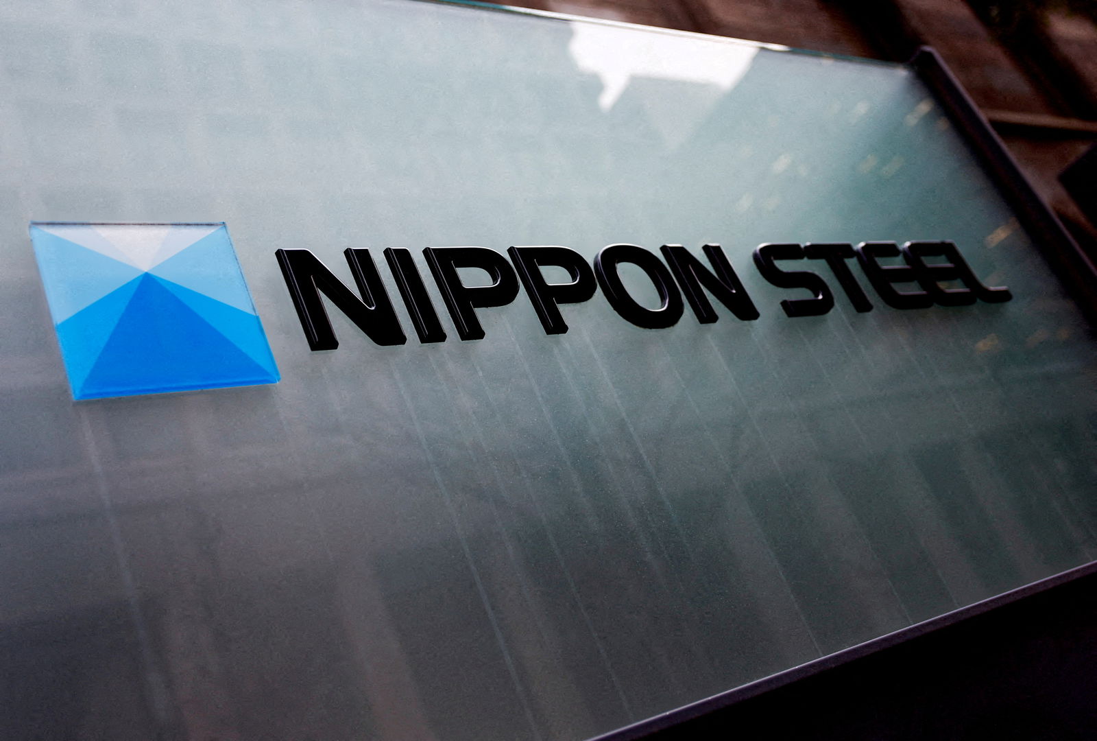 Nippon Steel logo is displayed at the company’s headquarters in Tokyo, Japan on April 1, 2024.