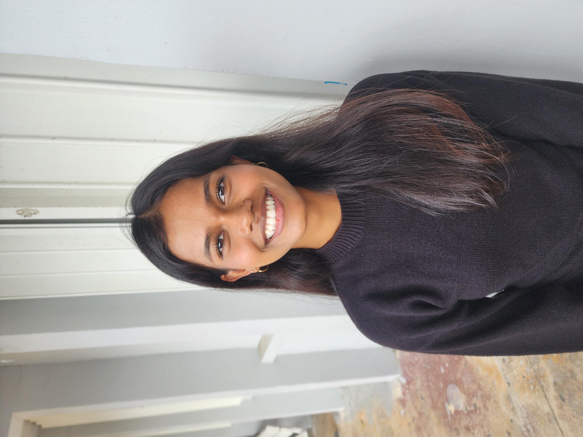 2025 MHS mock trial team captain Prapti Mondal