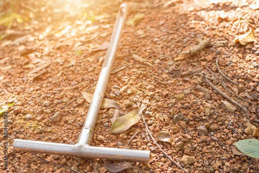 A hand soil auger is a manual tool to collect soil samples. Augers will be used to collect soil samples in Kagman.