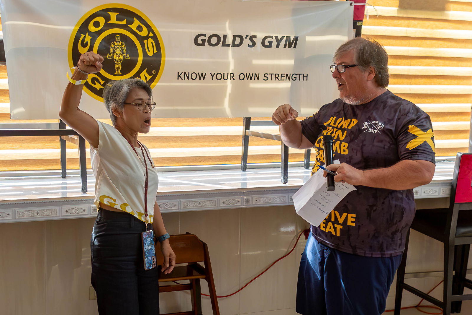 Moments from the 2024 Gold's Gym Challenge Awards