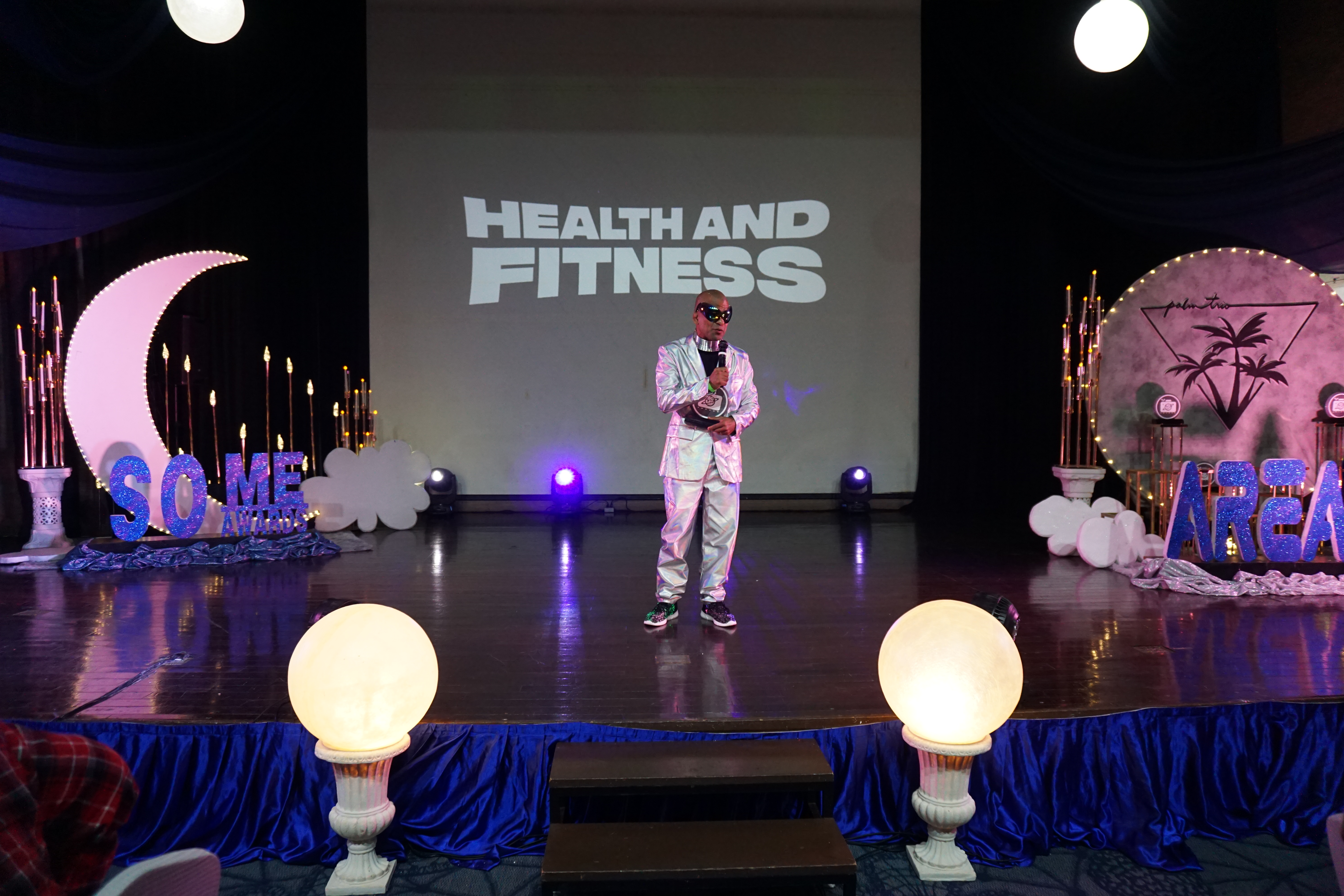 Cuki Alvarez wins the Health and Fitness Award. 