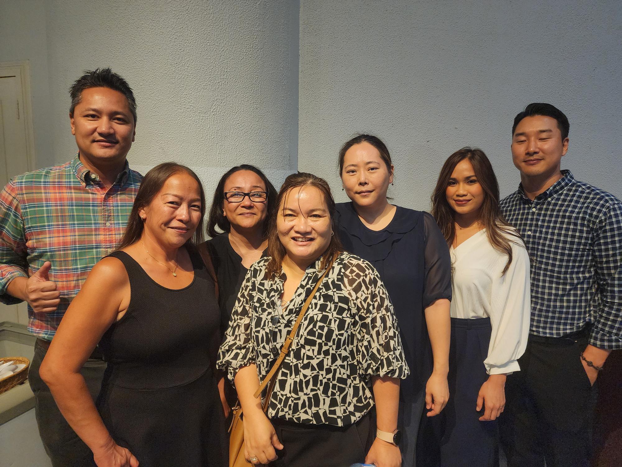 Marianas Visitors Authority officials and staffers pose for Variety.