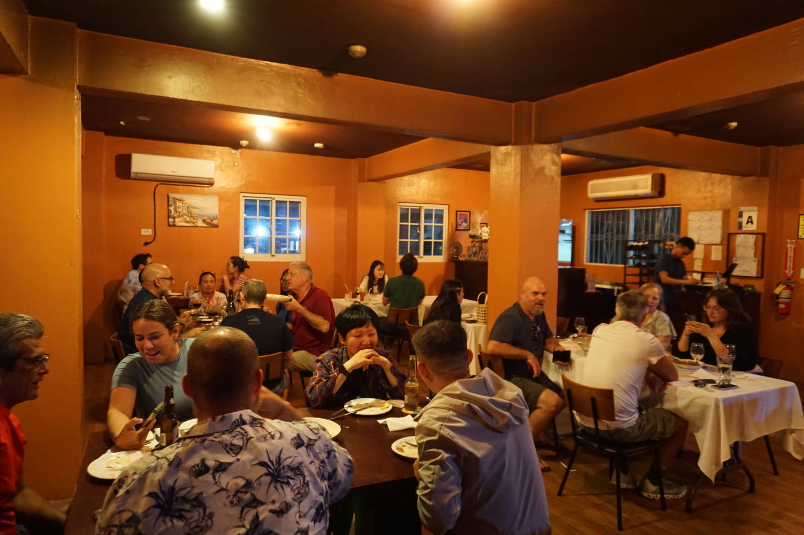 This is what Chef Kyle Sakisat claims is a "slow day" at The Angry Penne.