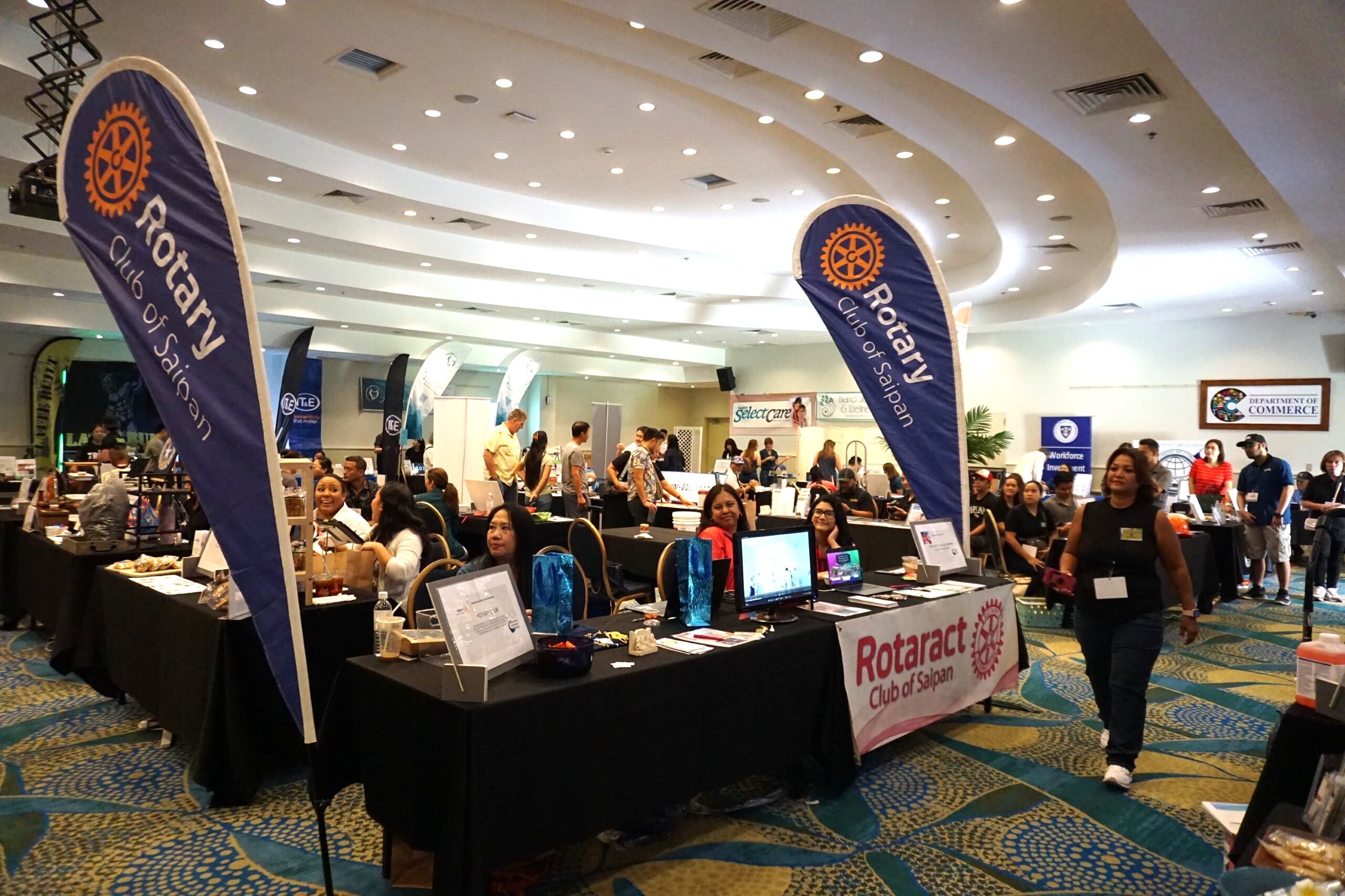 The Marianas Business Showcase took place at the Crowne Plaza’s on Feb. 23, bringing together 29 small businesses.