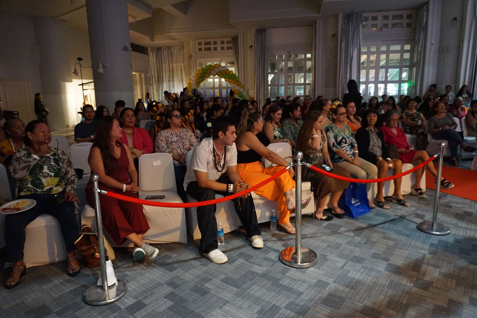 Dozens of supporters and other community members were at the Grandvrio ballroom for the 2025 Sustainable Fashion Show.