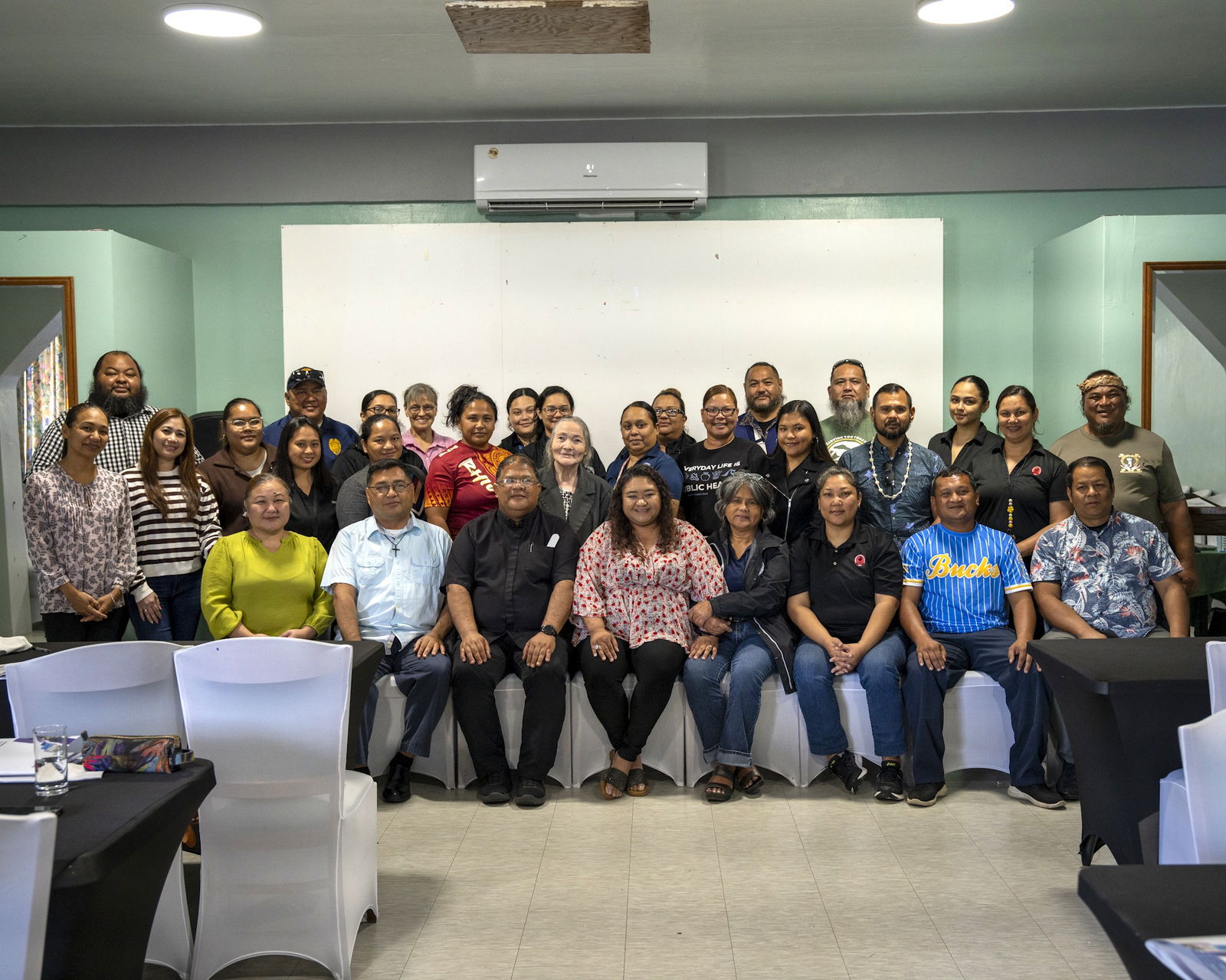 At Rota Health Center.