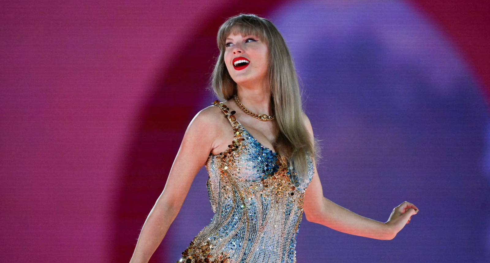Taylor Swift performs as her record-breaking “The Eras Tour” comes to an end with the first of her three concerts in Vancouver, British Columbia, Canada on Dec. 6, 2024.