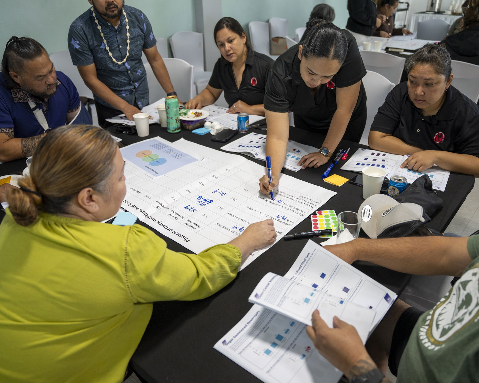 At Rota Health Center.