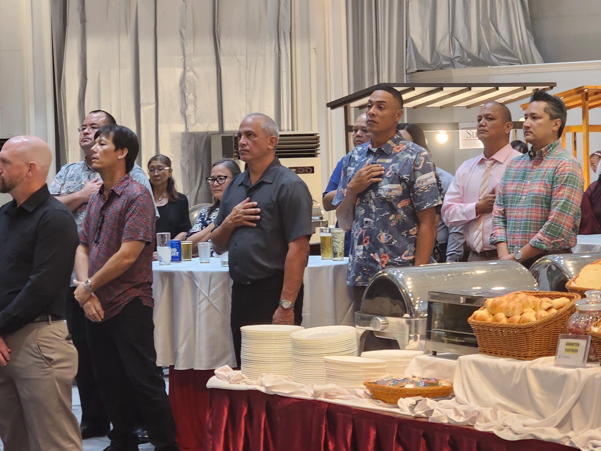 CNMI lawmakers and other officials were among those who joined the 65th birthday celebration of Japanese Emperor Naruhito at the Fiesta Hall of Grandvrio Resort Saipan.