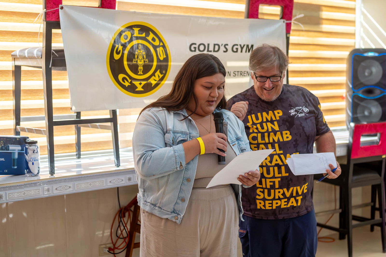 Moments from the 2024 Gold's Gym Challenge Awards