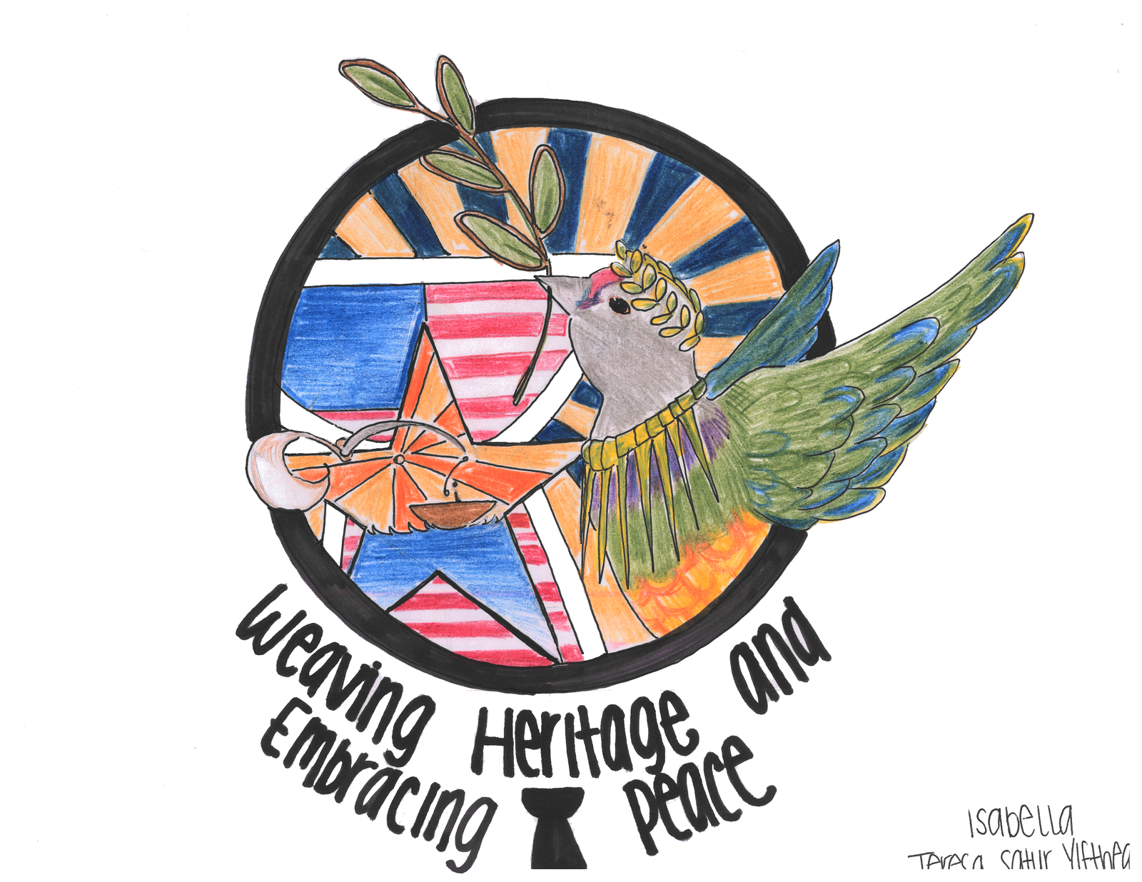 This year's Liberation Day logo