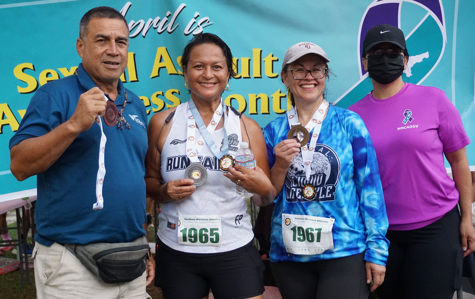 5th Annual NMI 10km Women’s Run winners