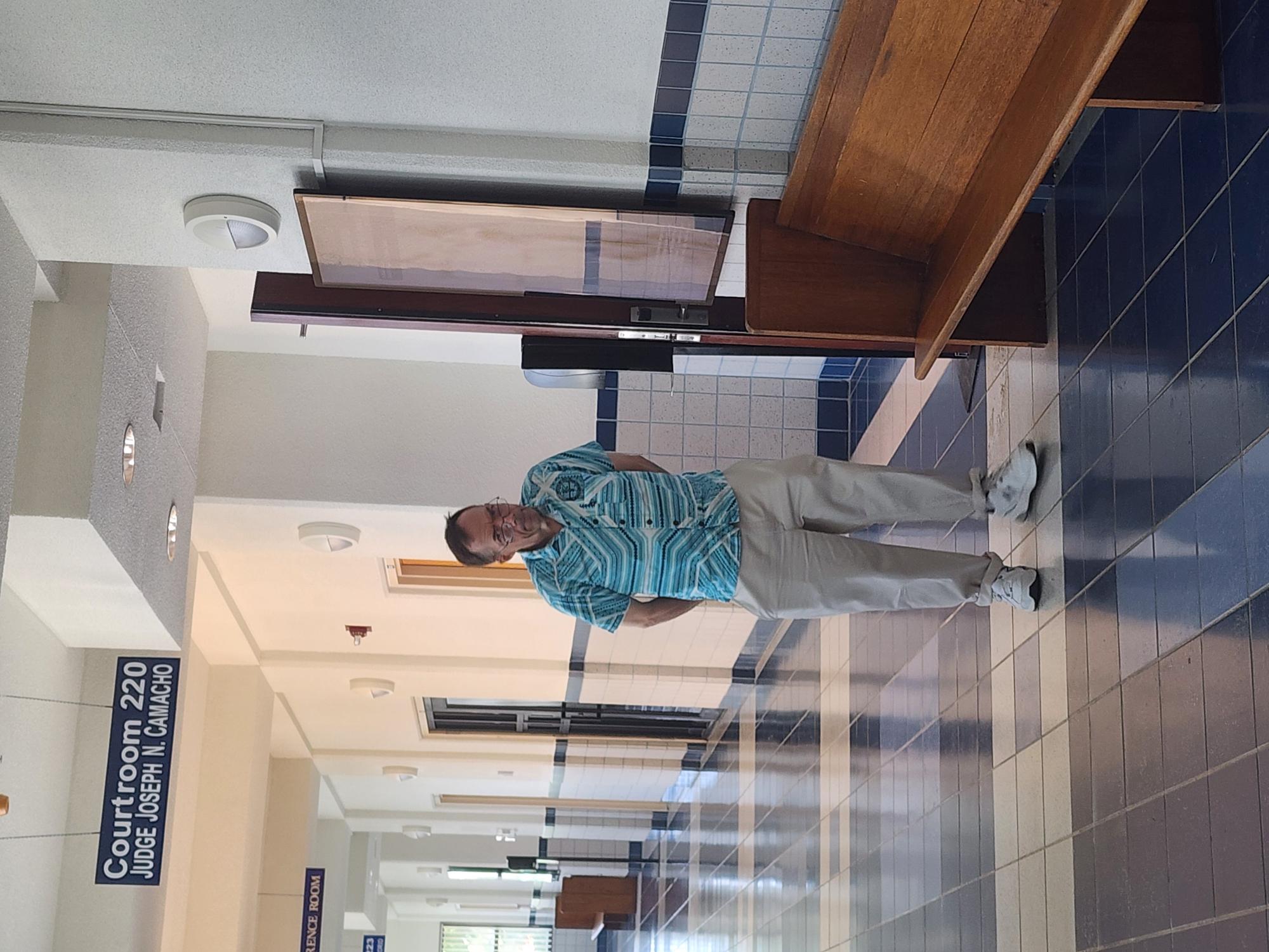 Dr. Philip Dauterman, CHCC pathologist, testified on Monday in the jury trial of Calvin Tagabuel, who is charged with 2nd-degree murder.