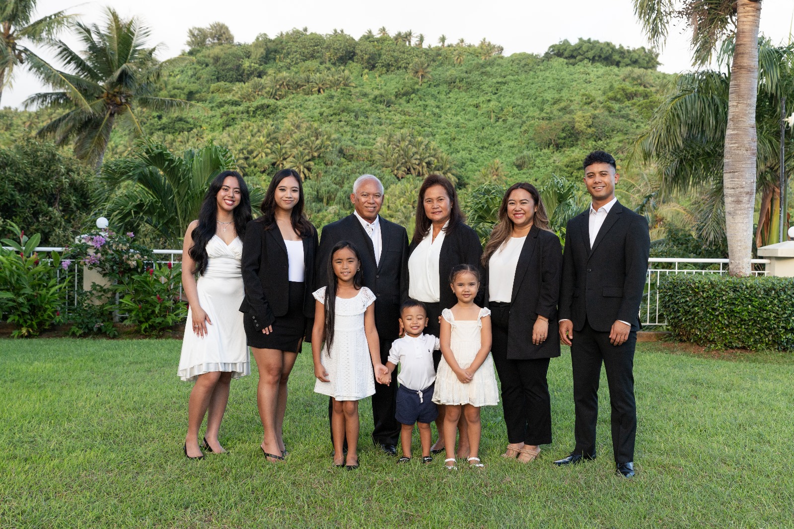 Generations of McDonald’s leadership: The Ayuyu family gathers for a portrait.
