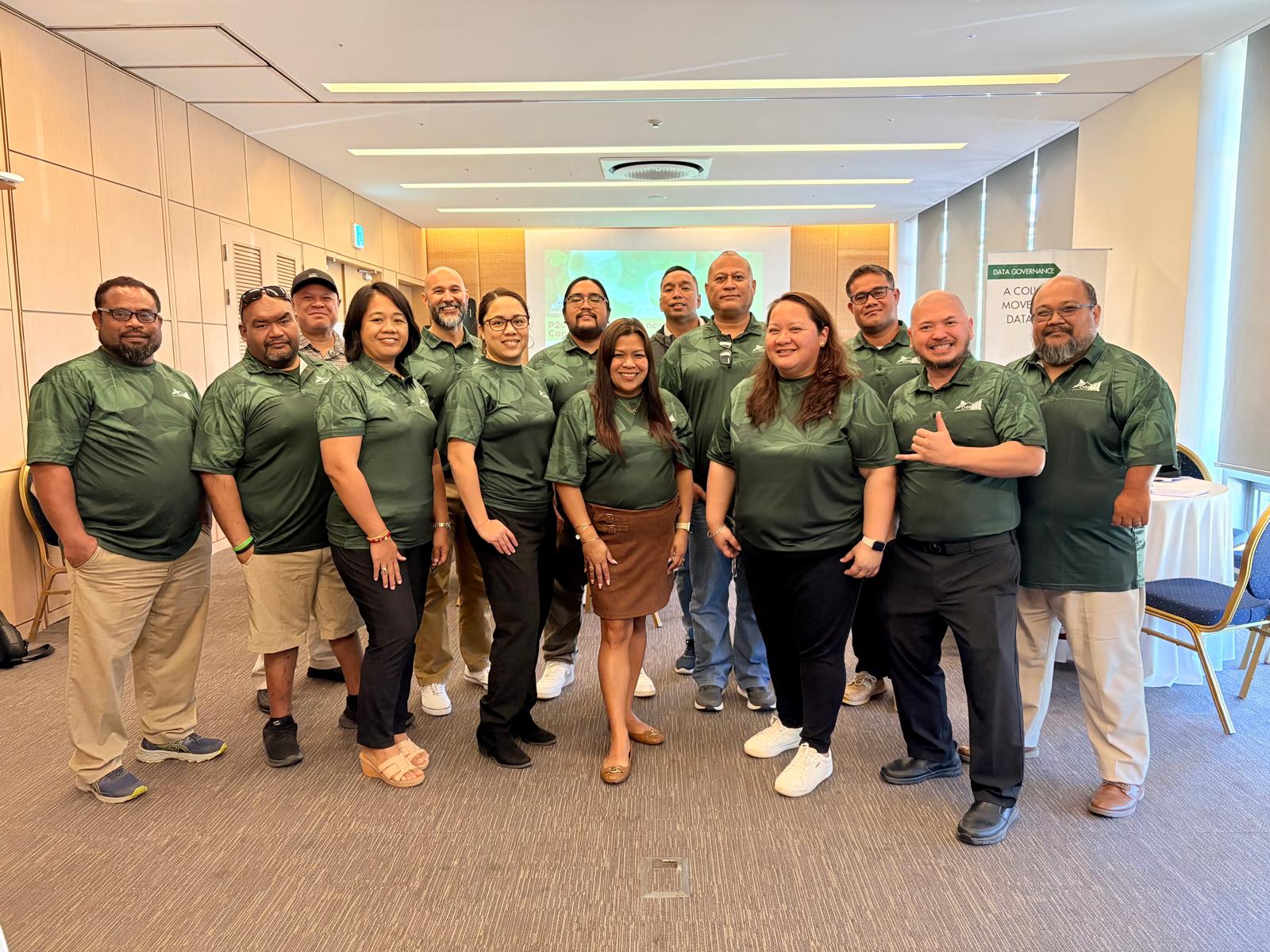 The CNMI P20W Data Governance team from different agencies in their monthly conference.                                                                                                      