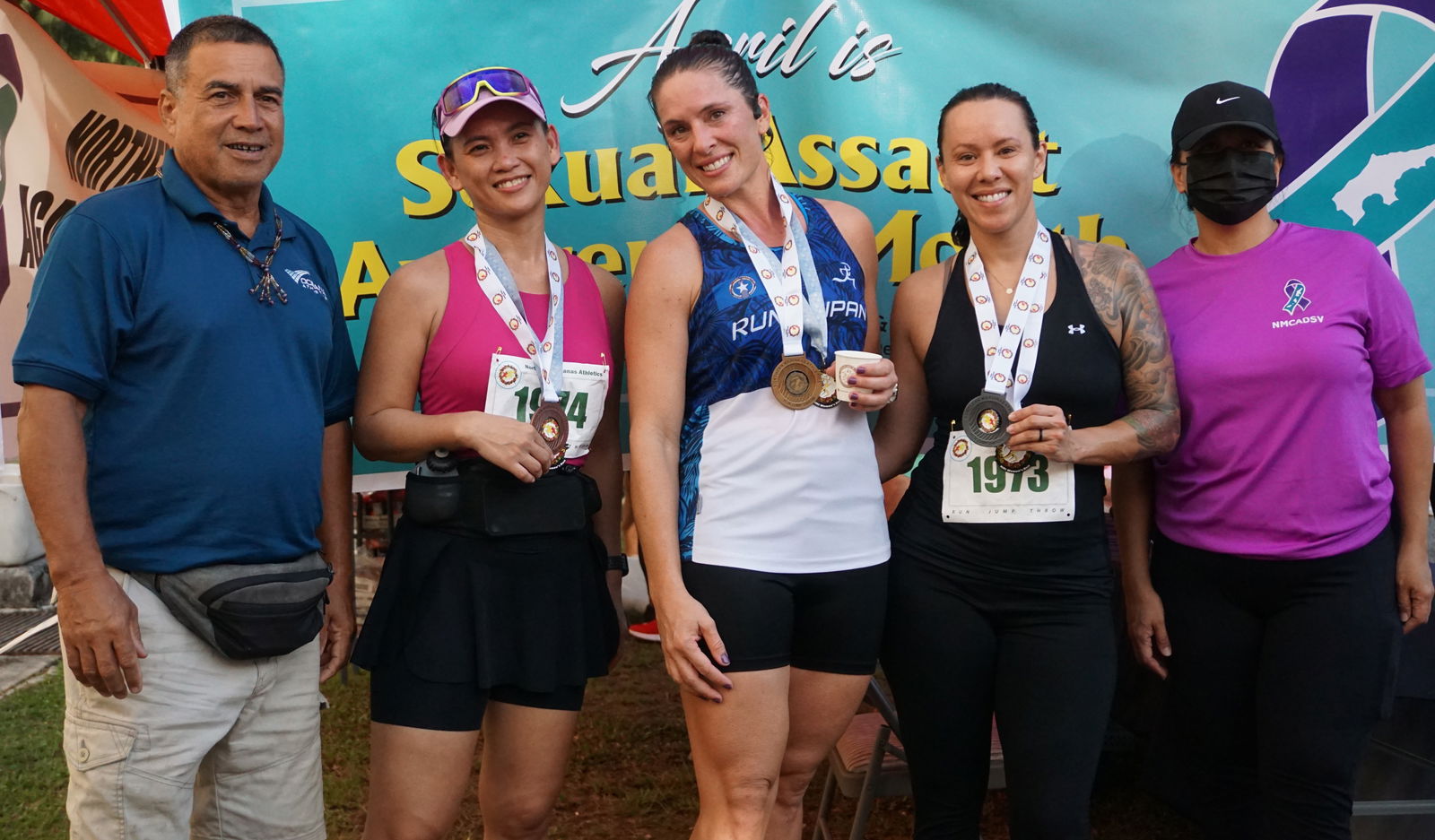 5th Annual NMI 10km Women’s Run winners