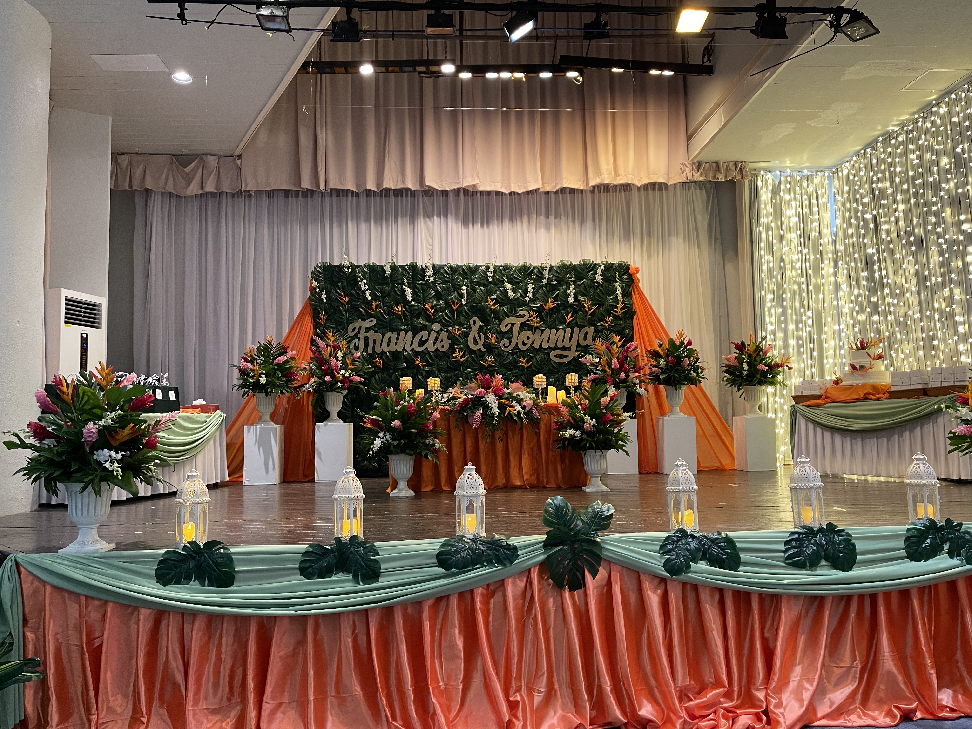 It might take all night to make, but the hard working folks at Island Touch want you to have the wedding decorative theme of your dreams.