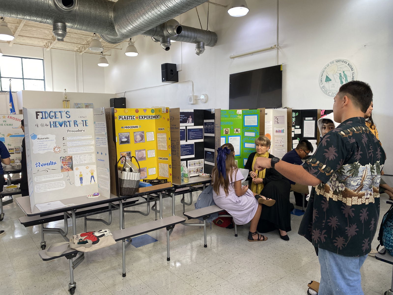 The islandwide STEM Fair featured 171 projects from private and public elementary, middle, and high schools.