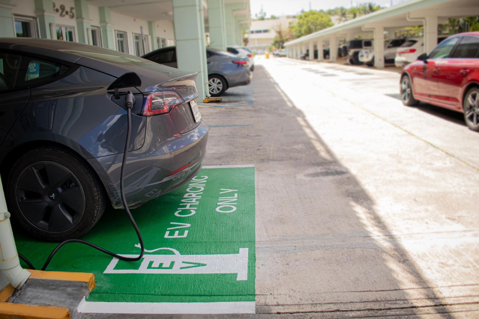 The installation of an EV charging station at Guam Beachfront Residences aligns with Guam's move toward cleaner transportation.