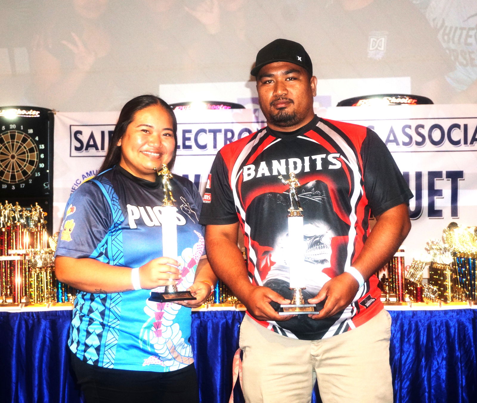 Mr. and Ms. SEDA, Jayda Babauta and Martin Dela Cruz.